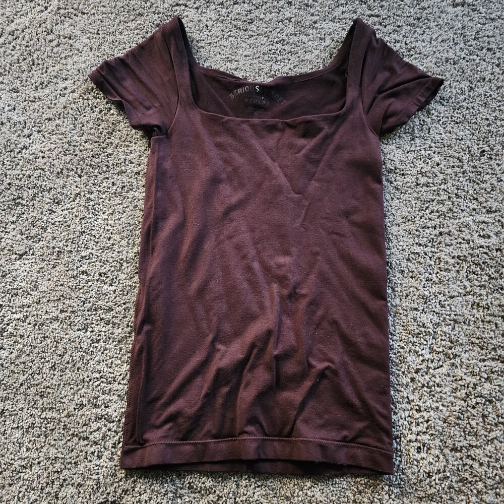 Aeropostale Off Shoulder Shirt